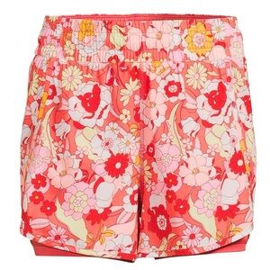 Avia Women's Active Running Shorts, Groovy Bloom